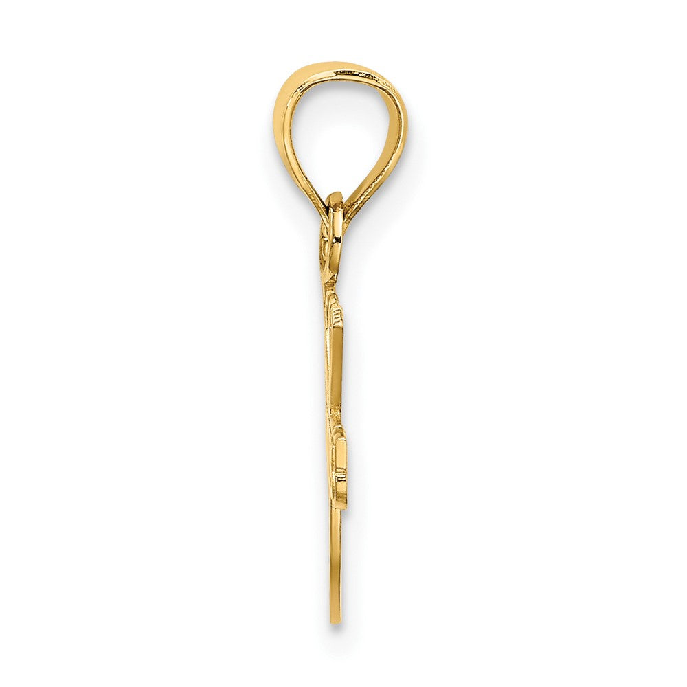 10K I Heart TENNIS Charm