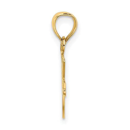 10K I Heart TENNIS Charm