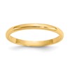 10k 1.5mm Half-Round Size 3 Baby / Childs Ring