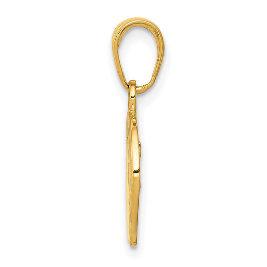 10k Boy Head Charm
