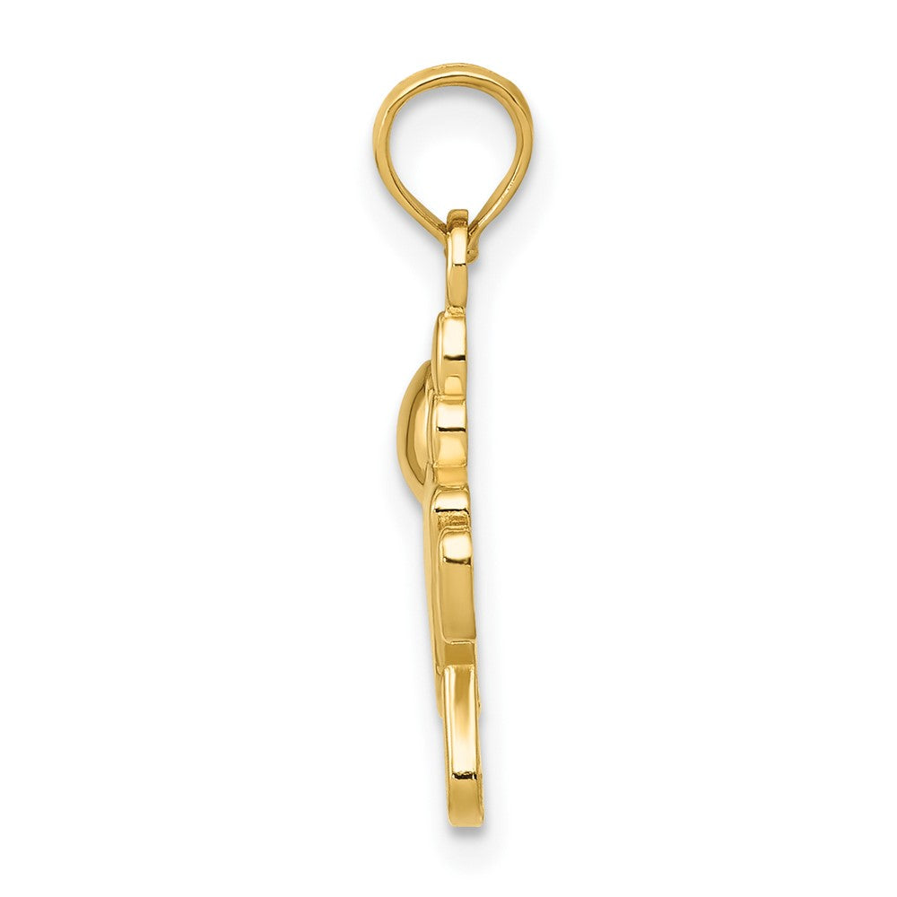 10k Little Girl Cartwheel Charm
