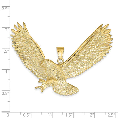 10k X-Large Eagle Pendant