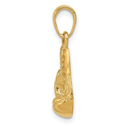 10K Large Boxing Glove Charm