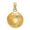 10K Soccer Ball Charm