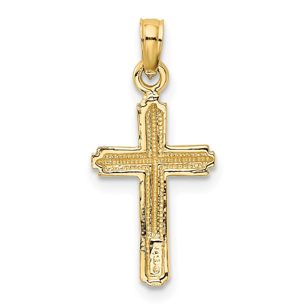 10k Cross Pendant