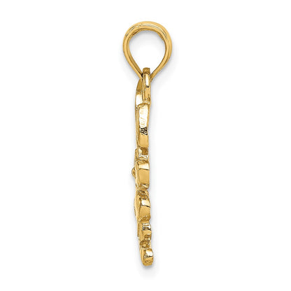 10K Rabbit Charm