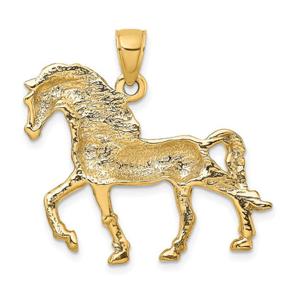 10K 2-D Horse Walking Charm