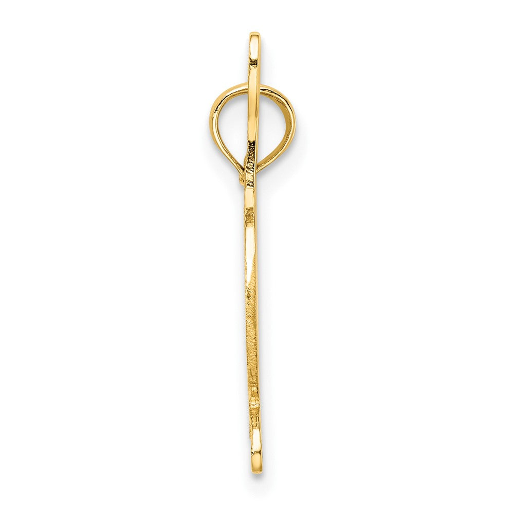 10K Textured Horse Head / Crop / Horseshoe Charm