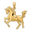 10K 2-D Horse Charm