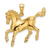 10K 2-D Horse Charm