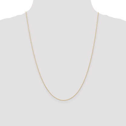 10k .6 mm Carded Cable Rope Chain