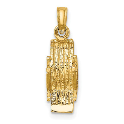 10K 3-D Lounge Beach Chair Charm