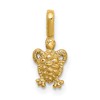 10K Mini Sea Turtle with Fixed Bail Charm