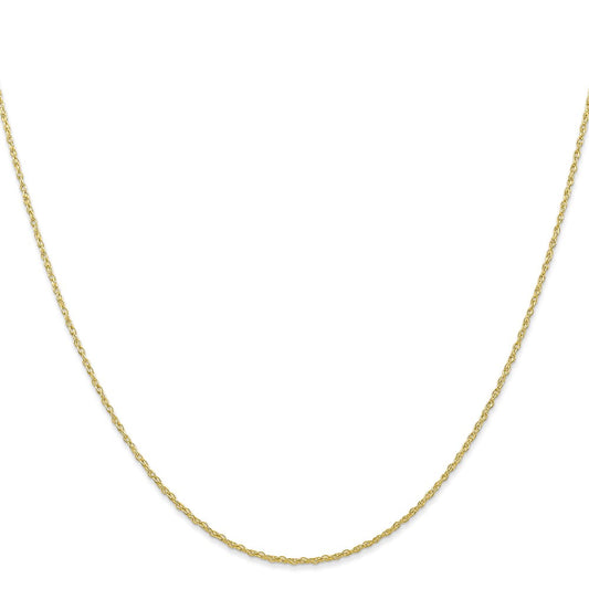10k .7mm Carded Cable Rope Chain
