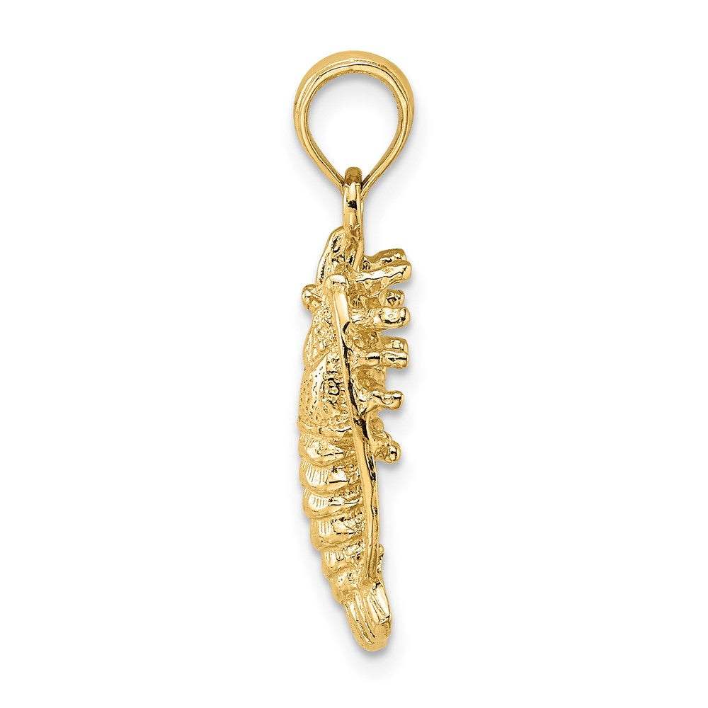 10K Florida Spiny Lobster Charm
