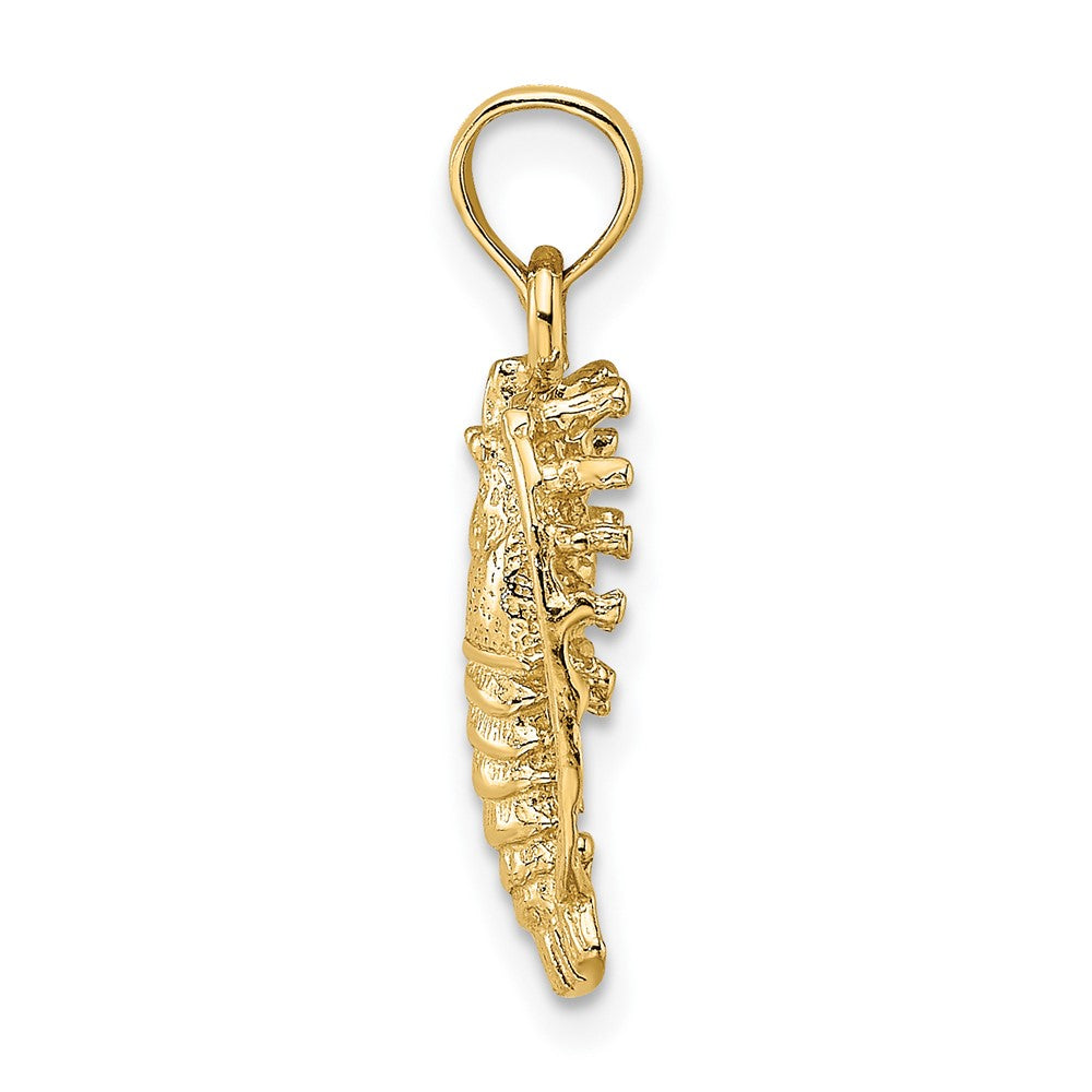 10K Florida Spiny Lobster with Out Claws Charm