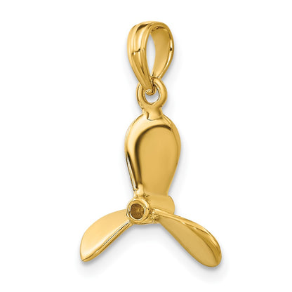10K 3-D with 3 Blades Propeller Charm