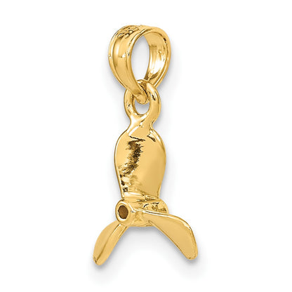 10K 3-D with 3 Blades Propeller Charm