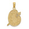 10K Textured Painters Palette Charm