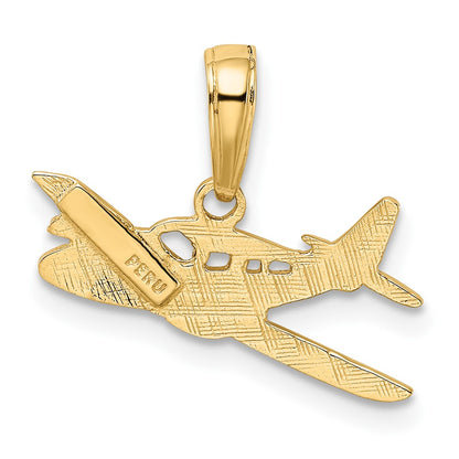 10k Cessna Airplane Pendant