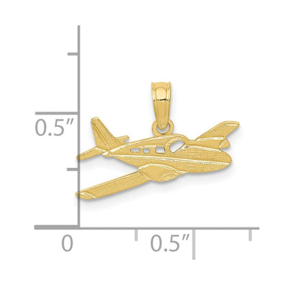 10k Cessna Airplane Pendant