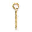 10K School Book and Ruler Charm