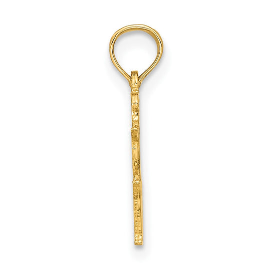 10K VIRGO Zodiac Charm