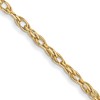 10k 1.15mm Carded Cable Rope Chain