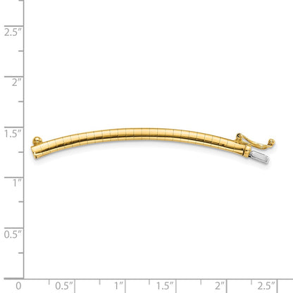 10k 3mm Omega Extender for Necklace