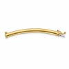 10k 4mm Omega Extender for Necklace