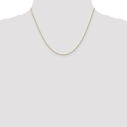 10k .8mm Lite-Baby Rope Chain