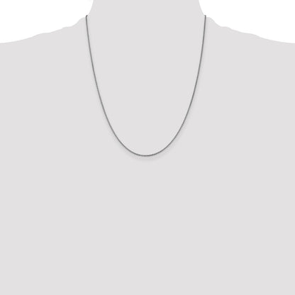 10k WG 1.05mm Box Chain