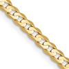 10K 3mm Open Concave Curb Chain 10K