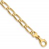10k 5.9mm Hand-Polished Open Link 8 inch Bracelet