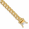 10k 8.6mm Hand-polished Fancy Link 8 inch Bracelet