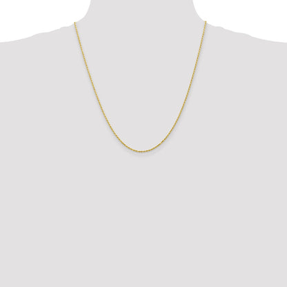 10k 1.3mm D/C Machine Made Rope Chain