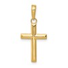 10K Small Cross Pendant
