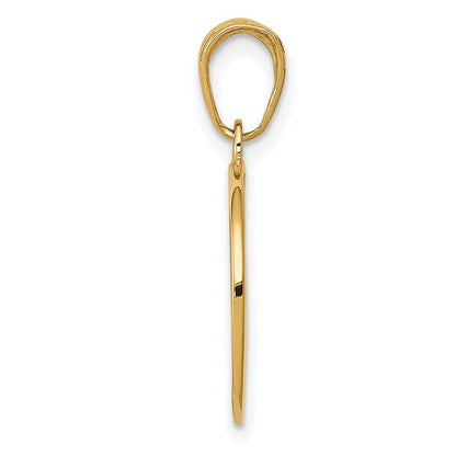 10k Round Saint Joseph Medal Charm