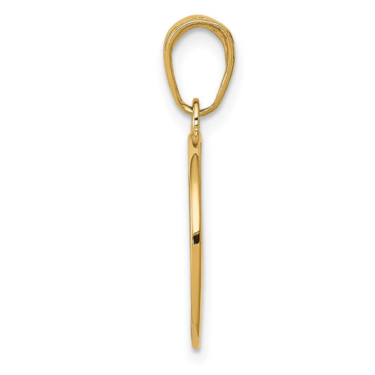 10k Round Saint Joseph Medal Charm