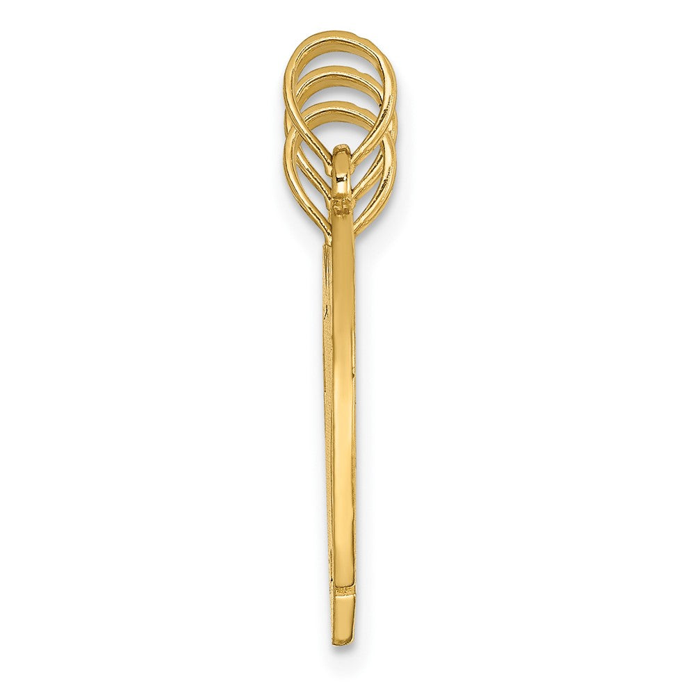 10K BIG SIS / MOM / LIL SIS 3-Piece Break-Apart Charm
