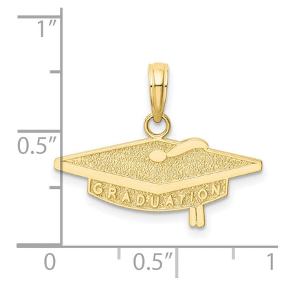 10k GRADUATION Cap Charm