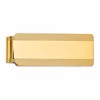 10k Men's Grooved Polsihed Money Clip