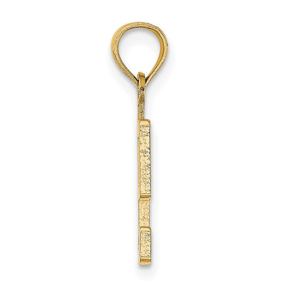 10k Small Number 9 Block Charm