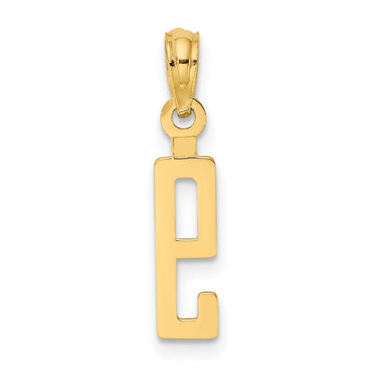 10k Small Number 9 Block Charm