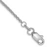 10k WG 1.4mm Round Open Link Cable Chain Anklet