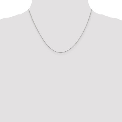 10k WG .8mm D/C Cable with Lobster Clasp Chain
