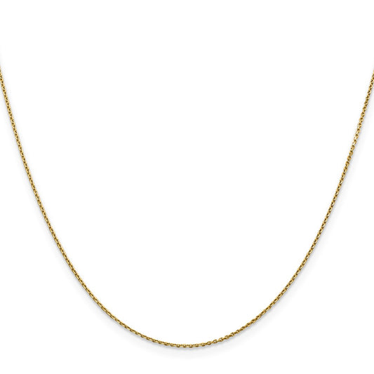 10k .9mm D/C Round Open Link Cable Chain