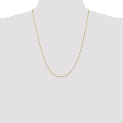 10k 1mm Parisian Wheat Chain