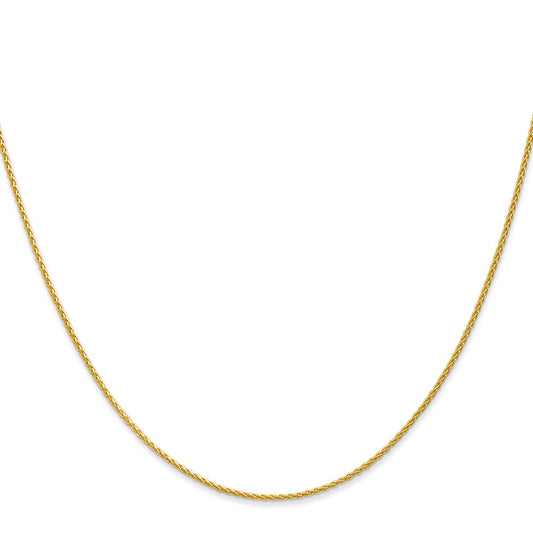 10k 1.2mm Parisian Wheat Chain