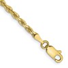10k 2.75mm D/C Quadruple Rope Chain Anklet